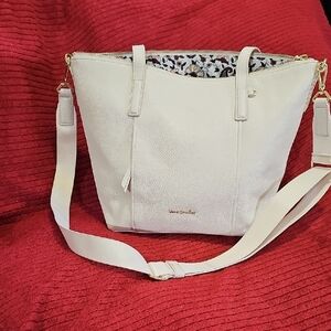 Vera Bradley Cream Tote Bag